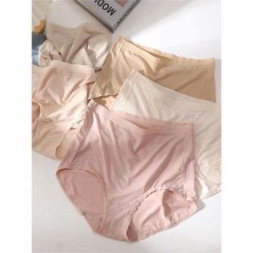 2025新款內褲女夏季薄款莫代爾80S無痕裸感高腰收腹包臀三角短褲