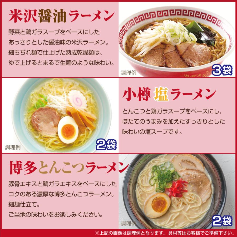 ギフト お歳暮 2023 ご当地ラーメン 味くらべ 25食 セット プレゼント 景品 食べ物 誕生日 内祝い 父 母