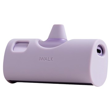 Iwalk Battery Twins兩用口袋電源 Type-C/Lightning 附保護套  LPX001  紫色
