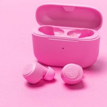 【JLab】 Go Air POP 真無線藍牙耳機-馬卡龍粉(Type-A版)