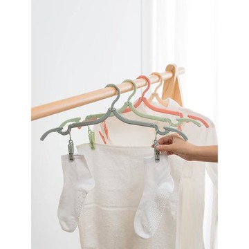 折疊衣架便攜旅行宿舍用學生掛衣晾衣旅游收納必備夾子曬襪子神器