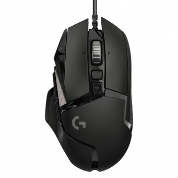 logitech G 羅技G G502 HERO 電競滑鼠  M-U0047  黑色