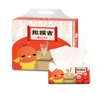 【蝦皮直營】蝦小編 抽取式衛生紙 150抽x12包/串 揪探吉