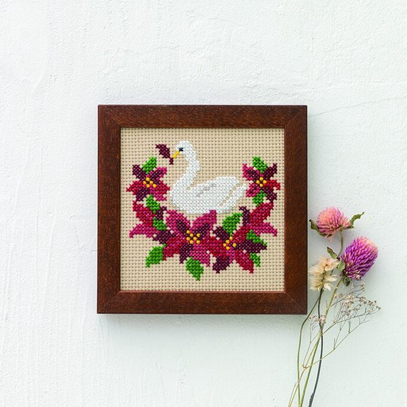 刺しゅうキット かわいいどうぶつと季節のお花 12種類 刺繍 Cosmo コスモ 人気 ものつくり 楽しい プレゼント 趣味 リハビリ 通販 Lineポイント最大0 5 Get Lineショッピング