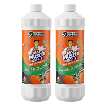 Mr Muscle 威猛先生 馬桶/排水管疏通劑  960ml  2瓶