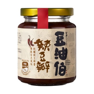 屏東豆油伯辣豆瓣醬280g