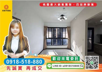 精選物件-大業大有輕屋齡幸福公園2兩房平面車｜桃園市桃園區健行路