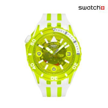 Swatch SCUBAQUA 果凍黃 EGG YOLK SSCU09J100 (44mm)