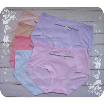 適合M~L  彈性中腰內褲 彈性優 女生內褲 彈性舒適 透氣好穿 三角褲 素面 條紋 蕾絲 少女 蕎琪389