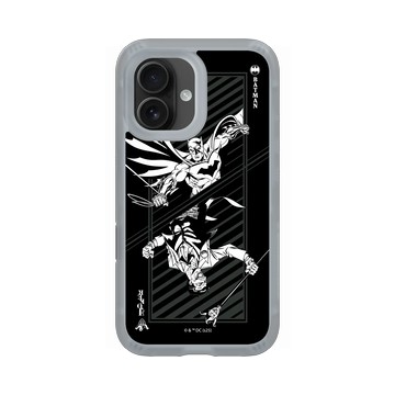 iPhone 16 AirX 流變灰 - Batman 蝙蝠俠 - 小丑與蝙蝠俠撲克牌