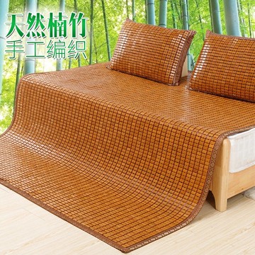 【新品夏季爆款】麻將涼蓆麻將席1.5米1.8米0.8米2米竹涼蓆摺疊學生竹蓆子單雙人床