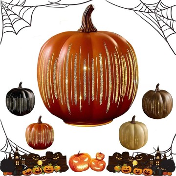 【綠派對】 Twinkle Light南瓜閃閃J的南瓜擺件