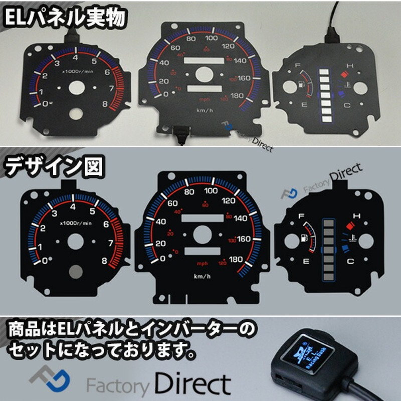 el-ho02bk ブラックパネル StepWGN ステップワゴンRF1 2 (前期後期 H08.05-H13.03 1996.05-2001.03)  HONDA ホンダ ELスピードメーターパネル レーシングダッシュ製 (ＲＦ2 ELメーター スピードメーター アクセサリー 車 パーツ カスタム  ドレスアップ 車内) | LINE ...