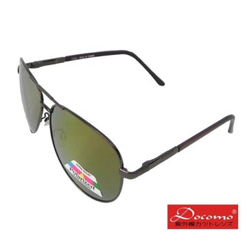 【Docomo專業金屬偏光款】舒適框體搭配多層度膜鏡片  年度最新款  超輕量眼鏡  偏光太陽眼鏡