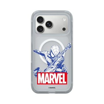 iPhone 17 Pro Max AirX 流變灰 - 迪士尼-漫威 Marvel - 蜘蛛人-漫威Logo版