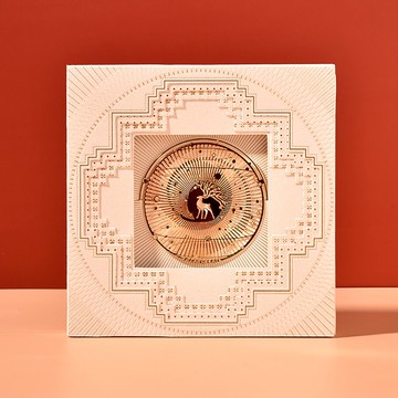 手心裡 夢想宇宙黃銅書簽創意禮品古典中國風古風文藝博物館文創