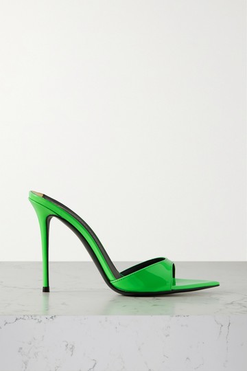 Giuseppe Zanotti - Intrigo 110 Patent-leather Sandals - Green - IT39