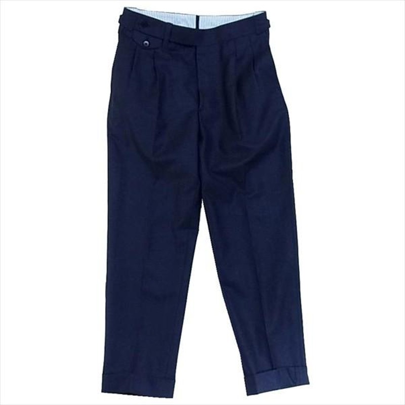 イガラシトラウザーズ IGARASHI TROUSERS 2タック サイドシンチベルト ...