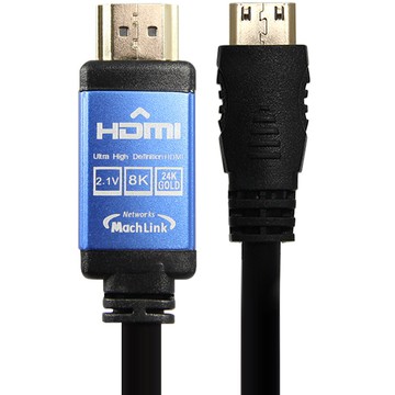 Machlink Ultra HDMI 轉 Mini HDMI Ver2.1 8K傳輸線 ML-HM8018  1個  1.8m