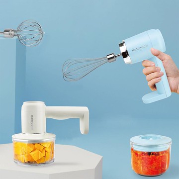 無線手持攪拌料理機NI-CM1015 天晴藍