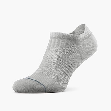 【ROCKAY】Accelerate 競速超短筒機能襪 - Light Grey/Blue