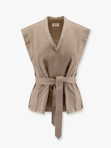 Chasuble denim effect cotton shirt - LEMAIRE - gender_Woman