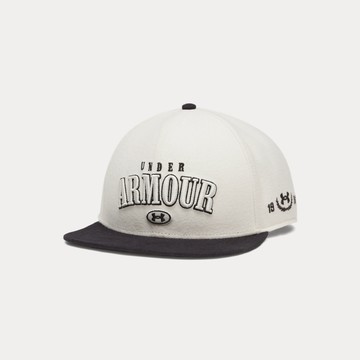 UA 男 ESSENTIAL HIGH FLATBRIM 棒球帽