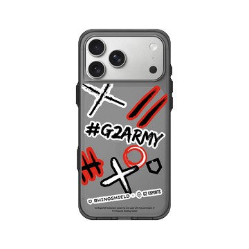 iPhone 17 Pro Max Clear (相機按鈕) 酷墨灰 - G2 Esports - G2 - 貼紙