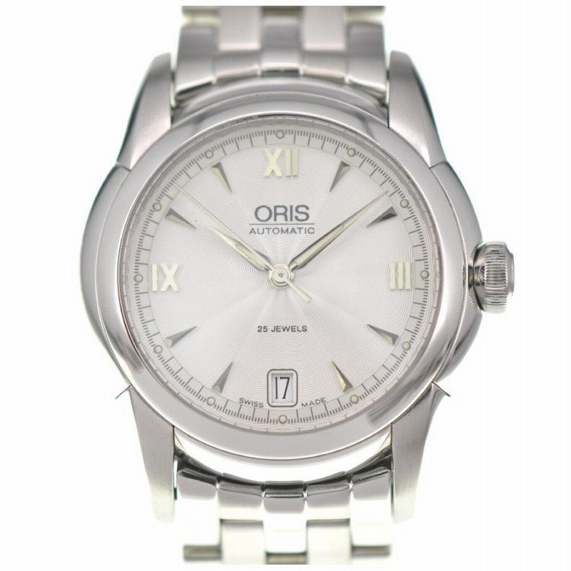 ☆美品【ORIS】オリス アートリエ デイト 裏スケ 7552 自動巻き ☆美品【ORIS】オリス アートリエ デイト 裏スケ 7552 自動巻き