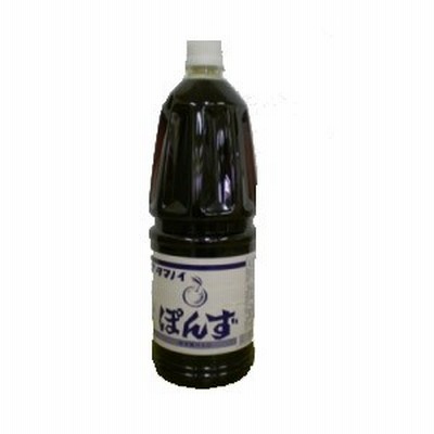 タマノイ　ぽんず　1.8Lペットボトル×6本入　【送料無料(一部地域を除く)】