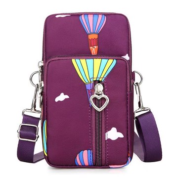 大屏手機包零錢包春夏迷你小包包女斜挎包裝手機袋子掛脖布袋便攜