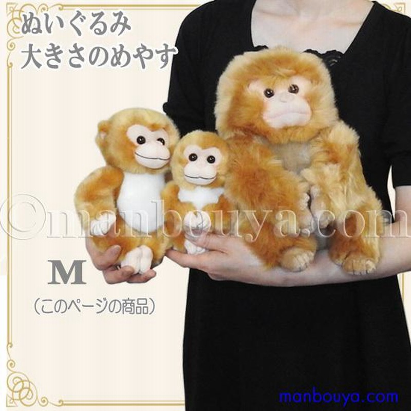 サル ぬいぐるみ 服 セット 動物 人形 キュート販売 CUT 日本猿