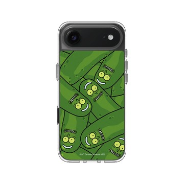iPhone Air Clear Case（相機按鈕） 透明 - 瑞克和莫蒂 Rick and Morty - 罐子裡的泡菜瑞克