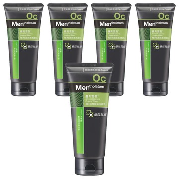 MENTHOLATUM 曼秀雷敦 台灣公司貨 極淨抗痘控油洗面乳  100g  5條