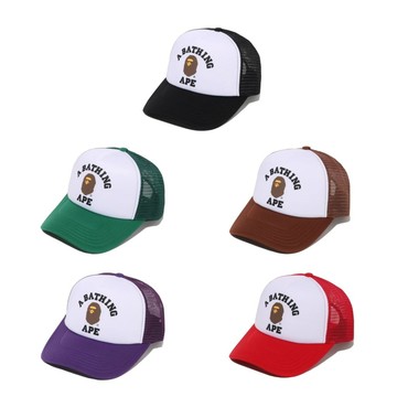 AirRoom正品現貨 2026SS A BATHING APE BAPE COLLEGE MESH CAP 帽子 網帽