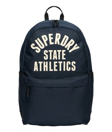 Superdry Women's Athletic Montana Backpack Navy Size: 1SIZE