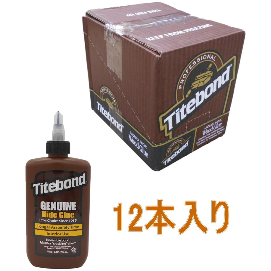 フランクリン　タイトボンド　ジェニュインハイドグルー　（液体にかわ）　8oz(260g) ケース12本入り