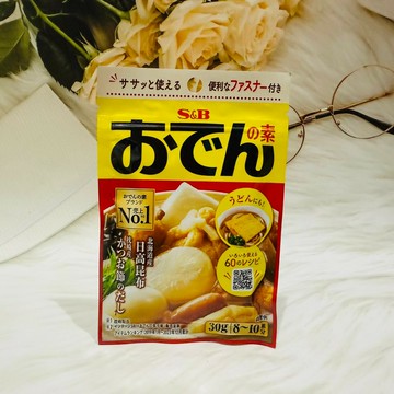 日本 S&B SB 關東煮 調味粉 30g 高湯調味粉 關東煮調味粉 調味素 關東煮湯底 高湯湯底