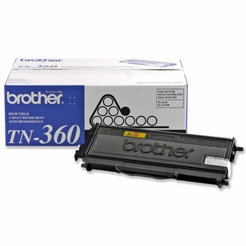 BROTHER TN-360BK 高容量黑色原廠碳粉匣