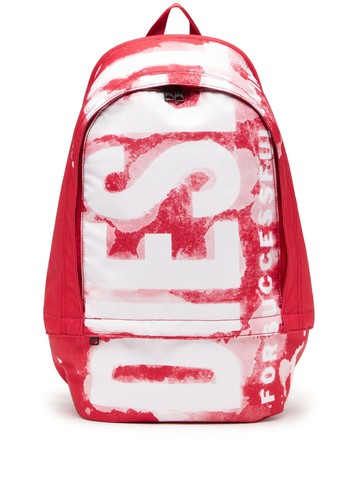 Diesel - Rave zipped backpack - unisex - Polyester - One Size - Red