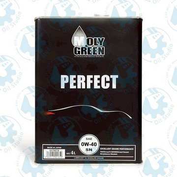 《油工坊》MOLY GREEN PERFECT 完美系列 0W40 全合成 汽車  酯類 PAO 液態鉬 4L SN