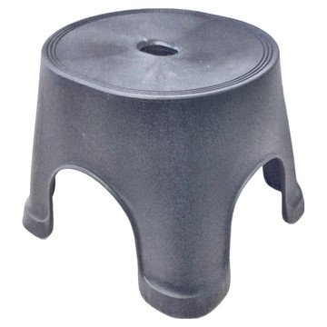 北歐風板凳 塑膠小號 - 黑色  1組