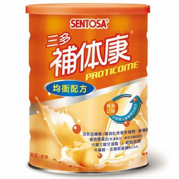 三多補体康865g-香草口味