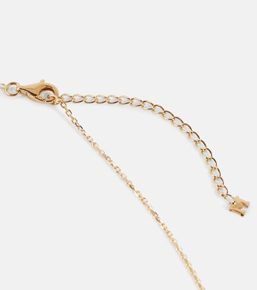 Mateo Eye of Protection 14kt gold necklace with diamonds