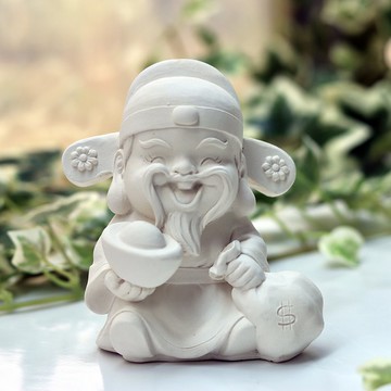 元寳福神-小盤組 珪藻土擴香石 香氛家飾