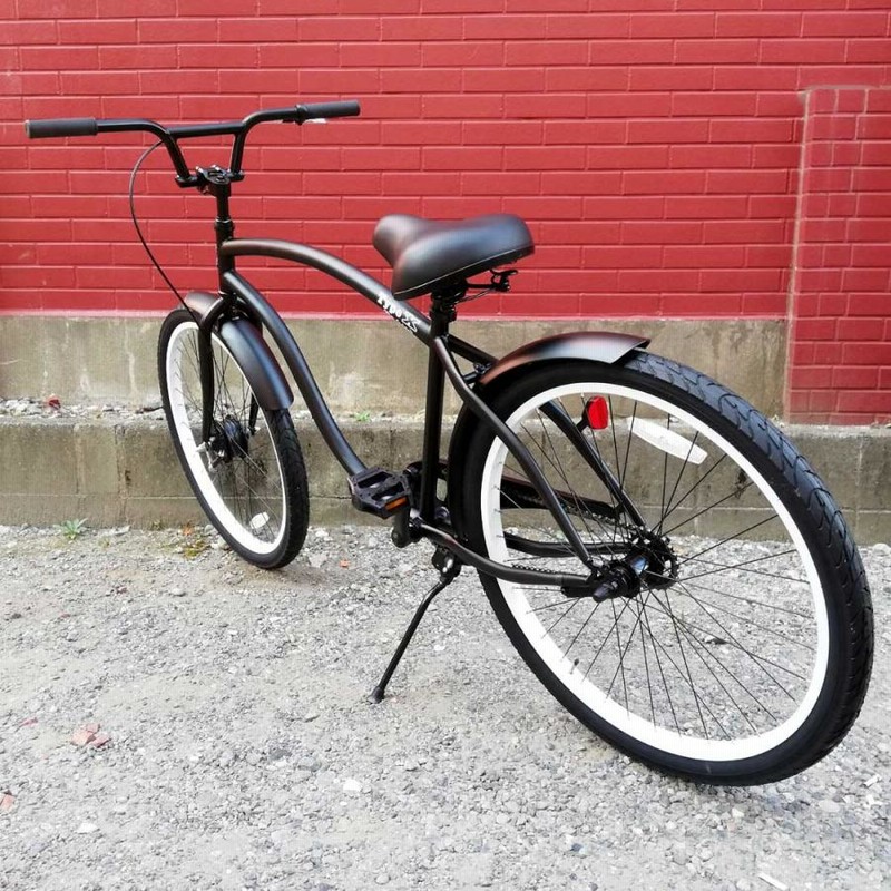 楽天市場】自転車 RAINBOW TYPE-X 26 CRUISER Black×BlackRim