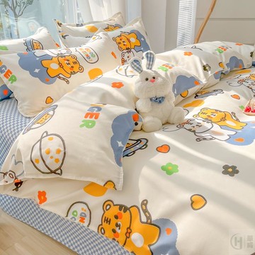 新爆款 頂級磨毛床包組 四件套 親膚 單人 雙人 床罩 四件套 枕頭套 被套 被單