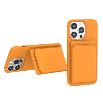 iPhone1514 13/12磁吸背貼卡包 適用I13 12 MagSafe皮革磁吸卡包 MagSafe錢包卡夾