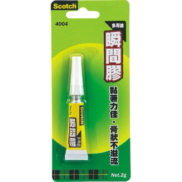 3M 4004 瞬間膠-膠狀