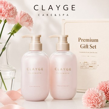 【CLAYGE 】夏日輕盈修護2件組 | 洗髮精+潤髮乳_快速出貨 |收禮者自選香味 | 下單再贈M系列潤髮乳